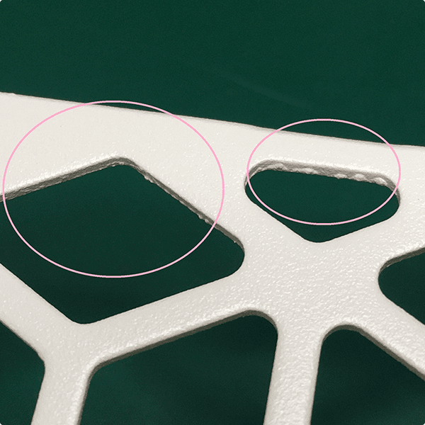 板金部品の塗装不良